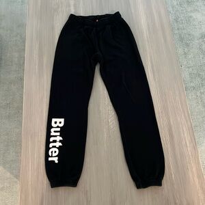 Butter NYC Black Sweatpants